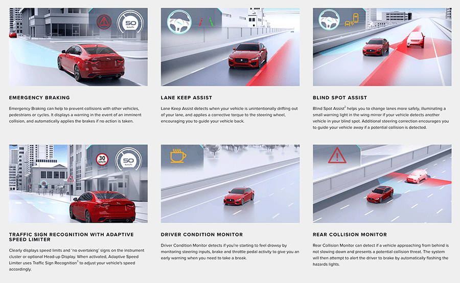 Full Driver Assistance Package Jaguar Activation