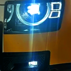 JLR - Fogs with High Beams Activation